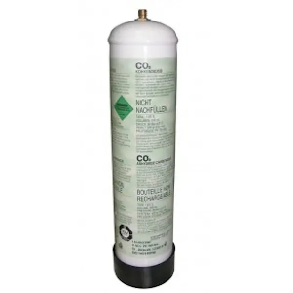 Bombona CO2 Desechable 500 gr.