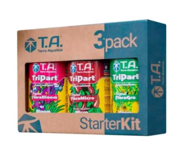 3pack Starter Kit Agua Blanda Terra Aquatica