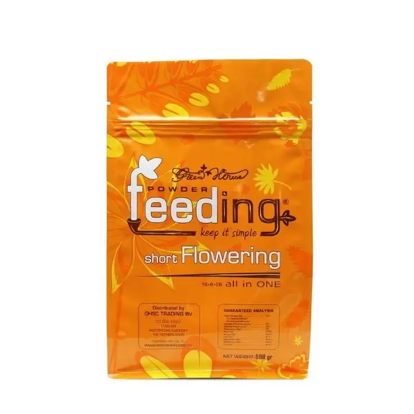 Powder Feeding Short Flowering 500 gr. Green House Fertilizantes