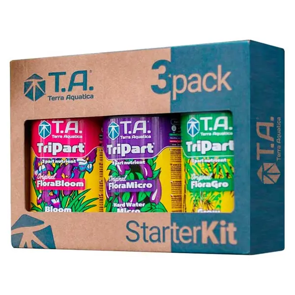 3pack Starter Kit Agua Dura Terra Aquatica