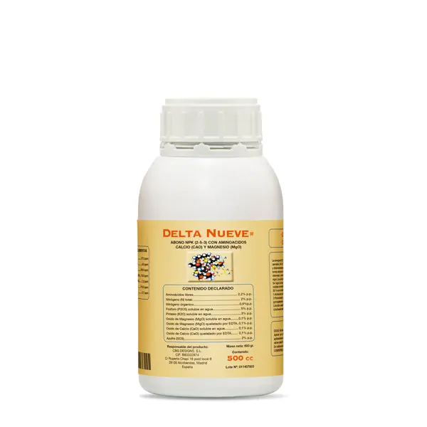 Delta Nueve 500 ml.