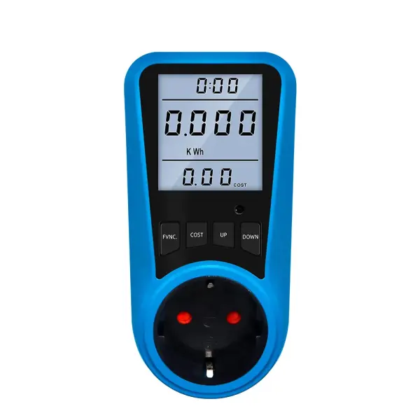 Medidor de Potencia & Consumo V/A/W/Kwh. Easy Garden
