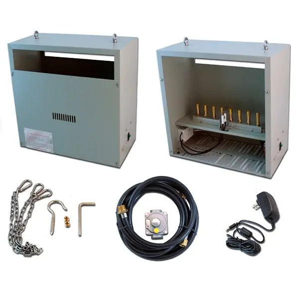 Generador CO2 Gas Natural 8 Quemadores