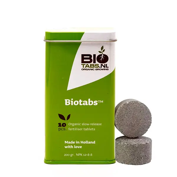 Biotabs Pastillas Fertlizantes de Liberación Prolongada