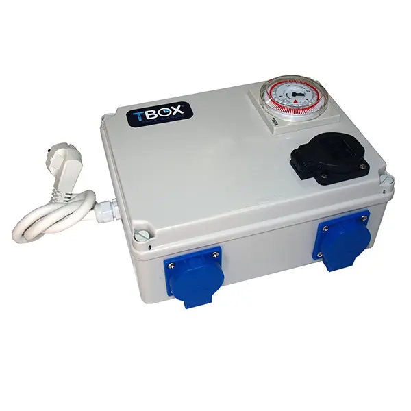 Temporizador TBOX 4H - 4 x 600 w con Activador Calefaccion