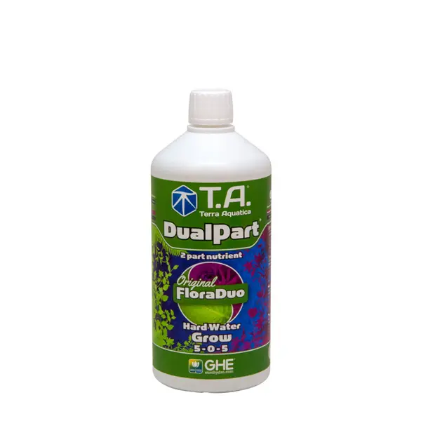 DualPart Grow Agua Dura 500ml. Terra Aquatica