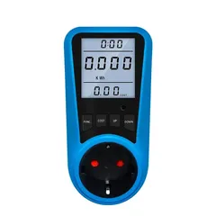 Medidor de Potencia & Consumo V/A/W/Kwh. Easy Garden