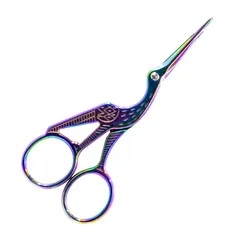 Tijera Garza Rainbow 10 cm.